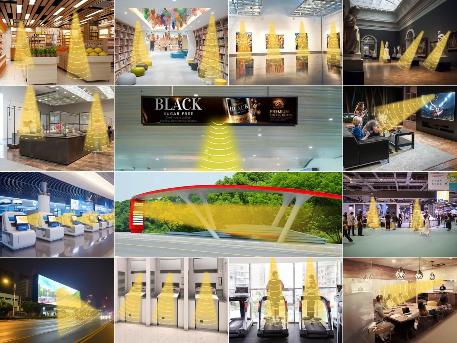 定向發(fā)聲的應(yīng)用