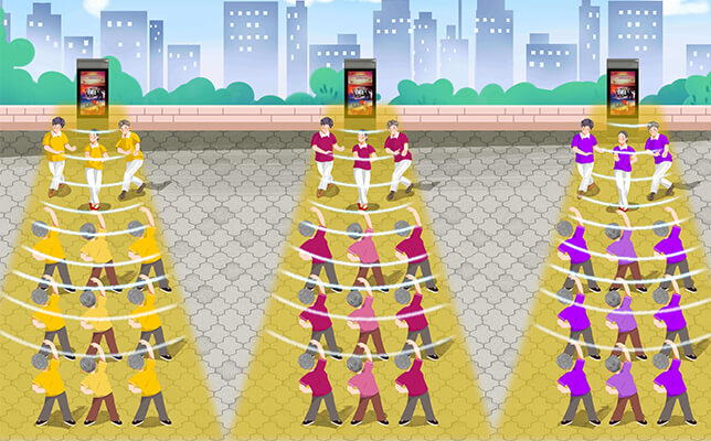 廣場舞定向音箱定向發聲