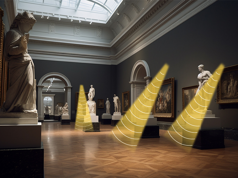 展廳定向發聲器