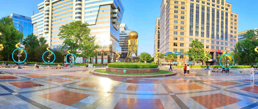 金融街廣場是北京西城區(qū)首個(gè)安裝使用智慧舞場系統(tǒng)（定向廣場舞音響）的公共廣場