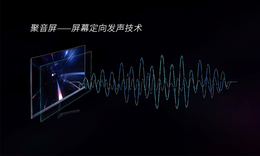 定向音響聚音屏,屏幕定向發聲技術