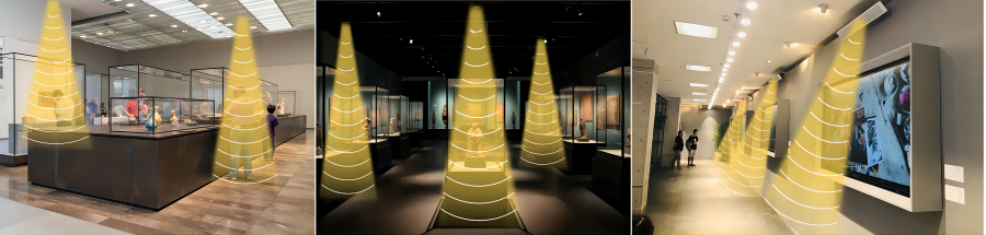 聲音定向傳播展示展覽場(chǎng)景