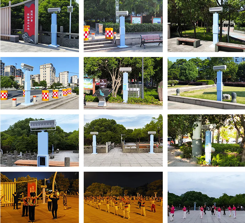 清聽聲學(xué)智能廣場舞設(shè)備案例圖