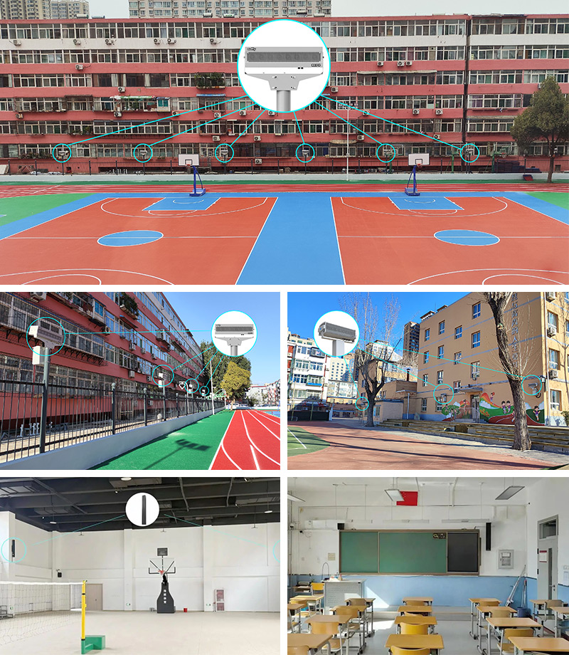 清聽聲學安靜操場系統、教室均衡聲場系統多校部署